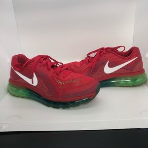 Nike Air Max EUC in Red/Blue/Green